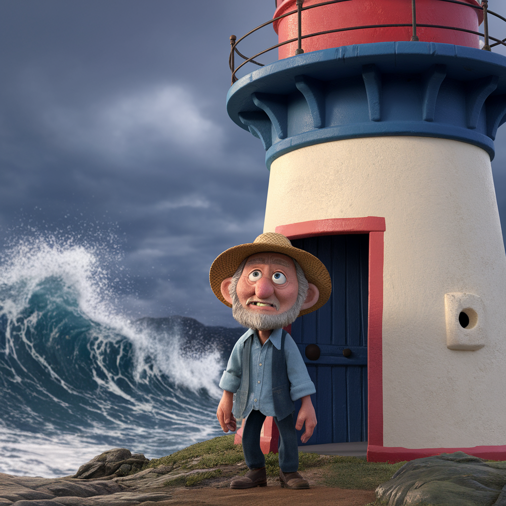 Last Lighthouse-keeper Of The Antebellum, Retiring