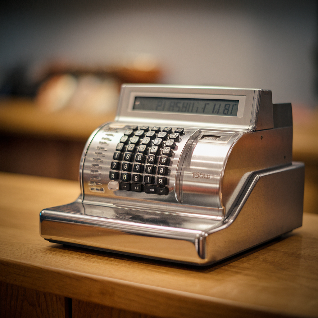 1990s Version Of A Cash-register That Does Not Yet Exist