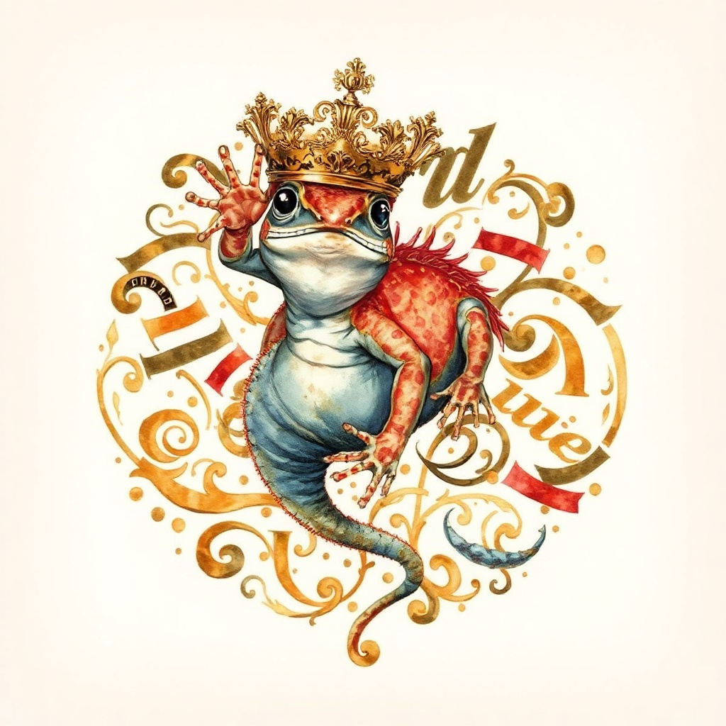 Salamander Crowned for the Second Silence
