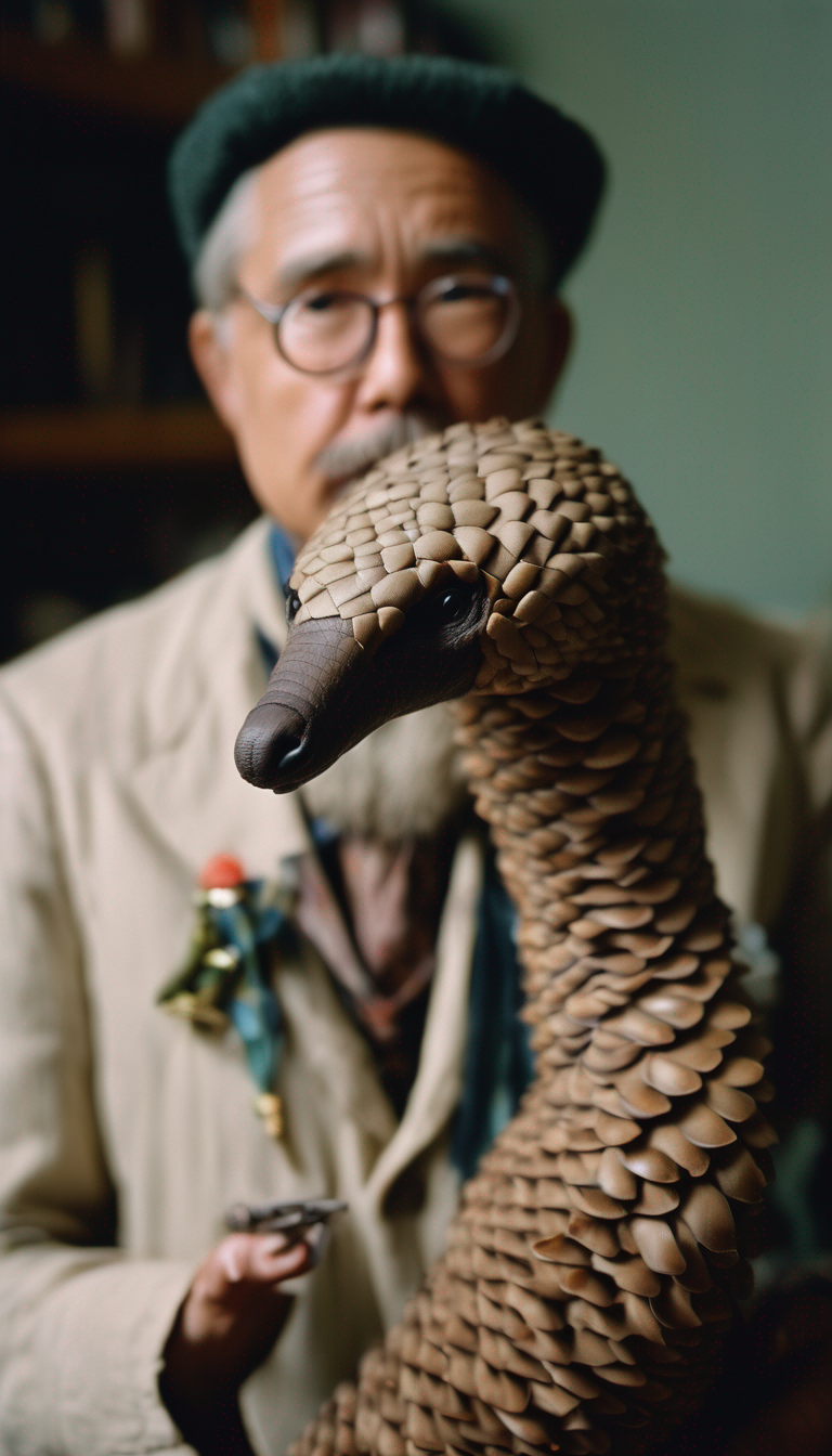 Taxidermist Who Is Secretly A Pangolin