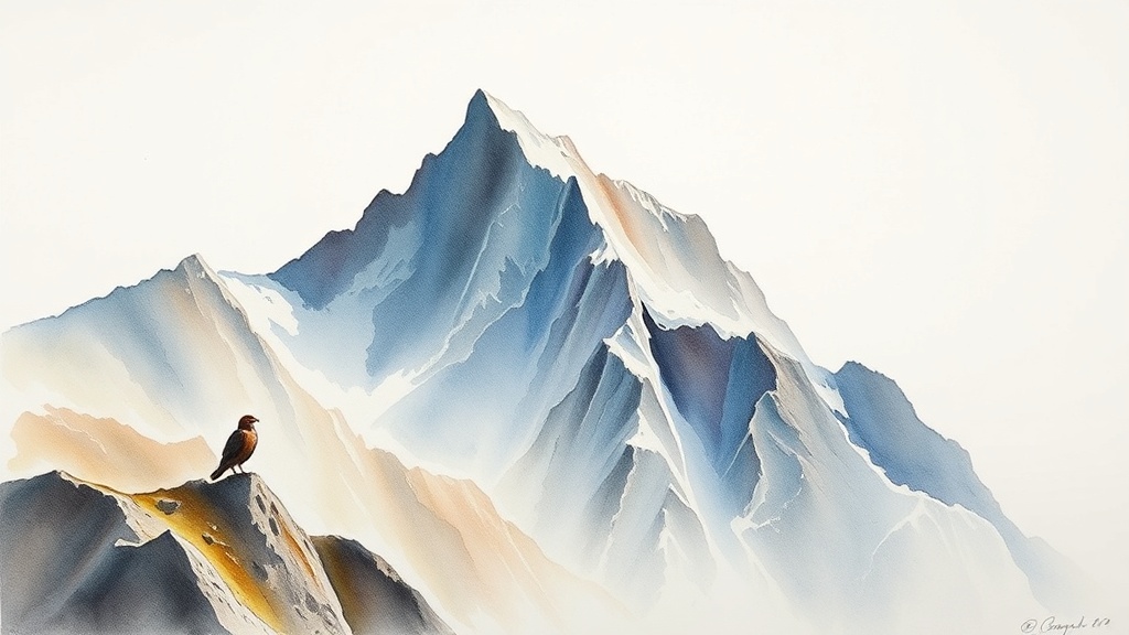 Mountain That Is Also A Falconer's Workplace
