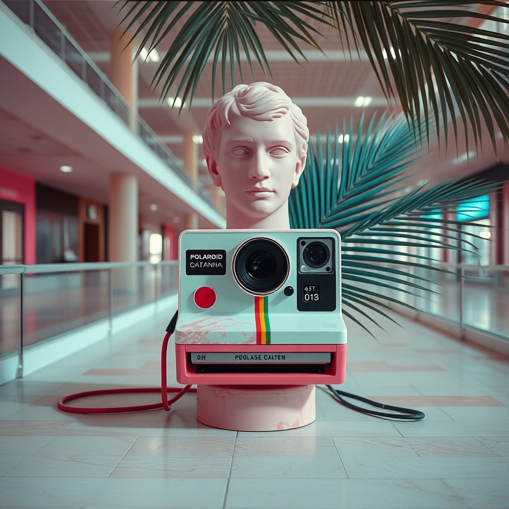 Polaroid-camera From The Interwar, Abandoned In An Abandoned-mall