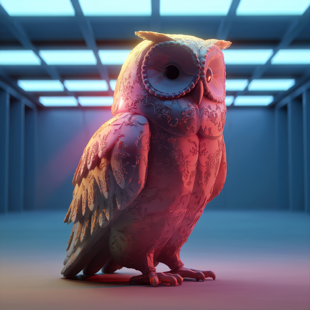 Owl in Permitted Splendor
