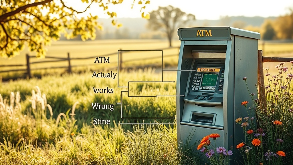 Diagram Of How An ATM Actually Works (charmingly Wrong)