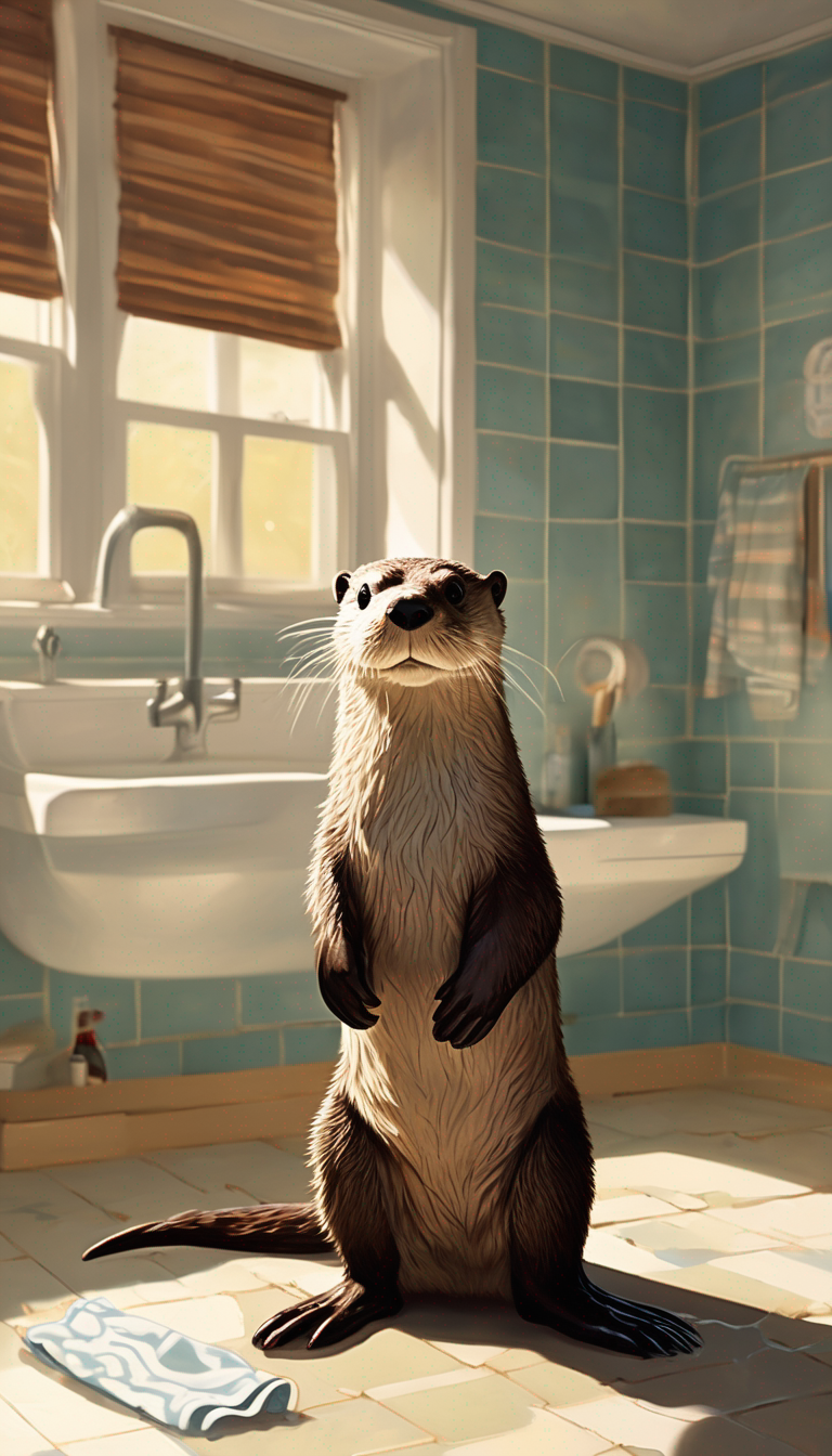 The Otter's First Softness