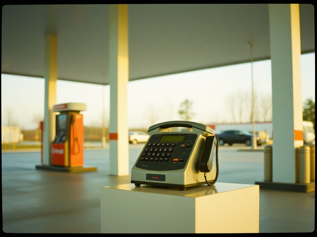 Telex Found In A Gas-station Where It Does Not Belong