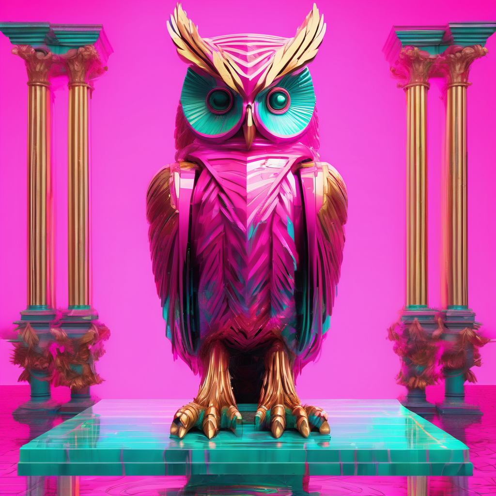 Owl Relic #47 (Marble Period)