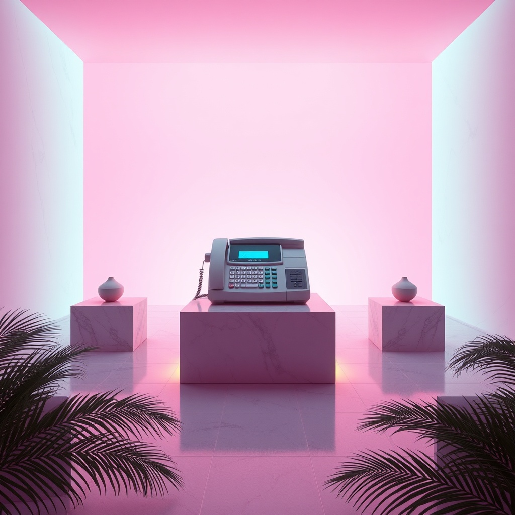 Fax Machine in Repose