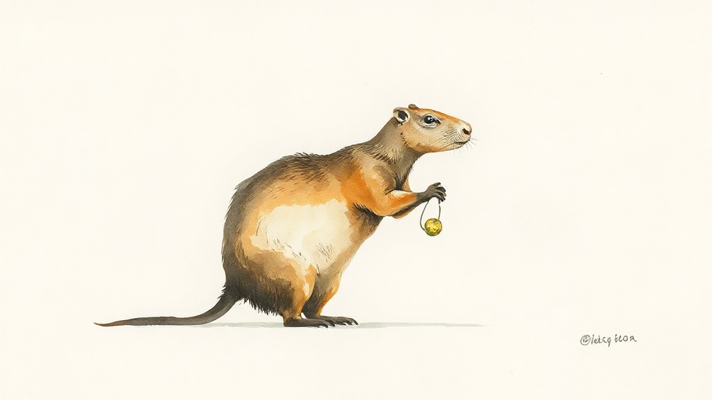Capybara Accepting A Small Award For Feeling-of-clean-laundry
