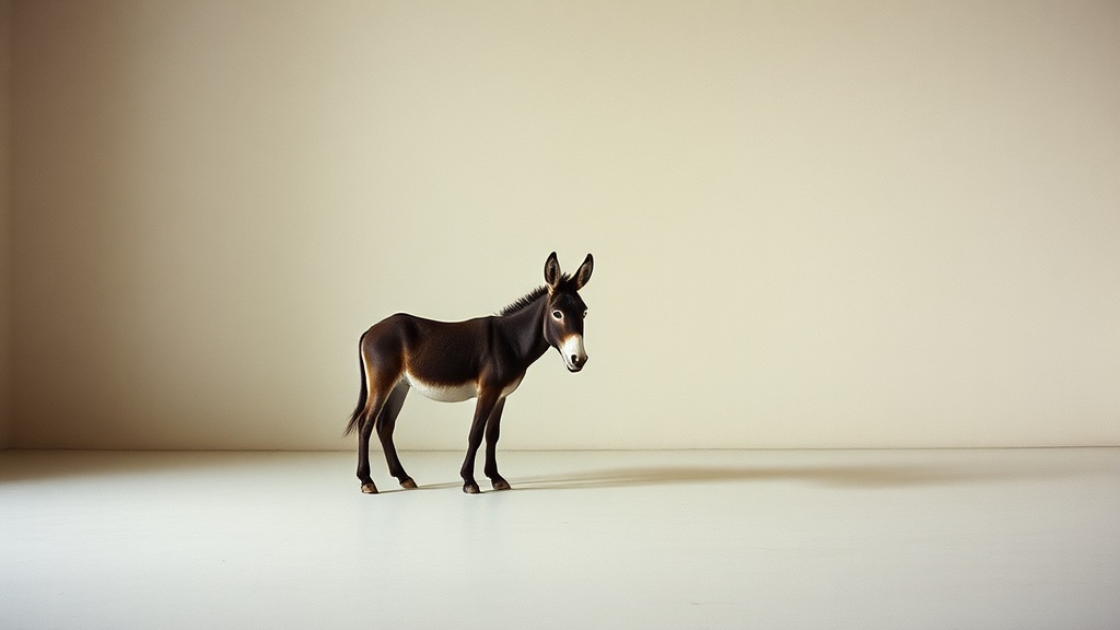 Donkey Performing An Act Of Suspicious
