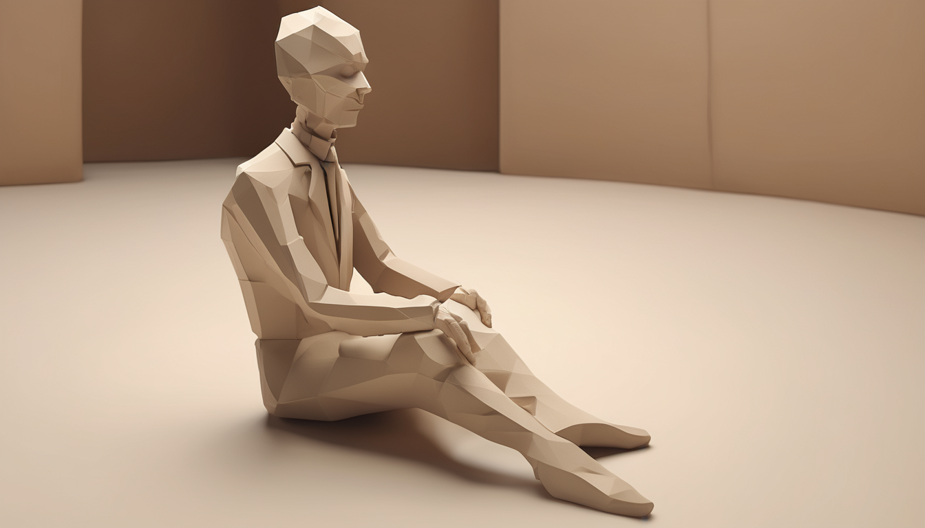 The Usher's Hands at Rest