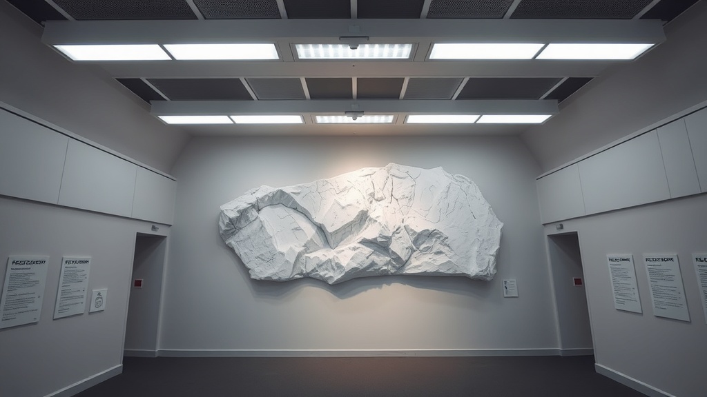 Study Of Glacier, Mounted And Labeled By A Perfumer