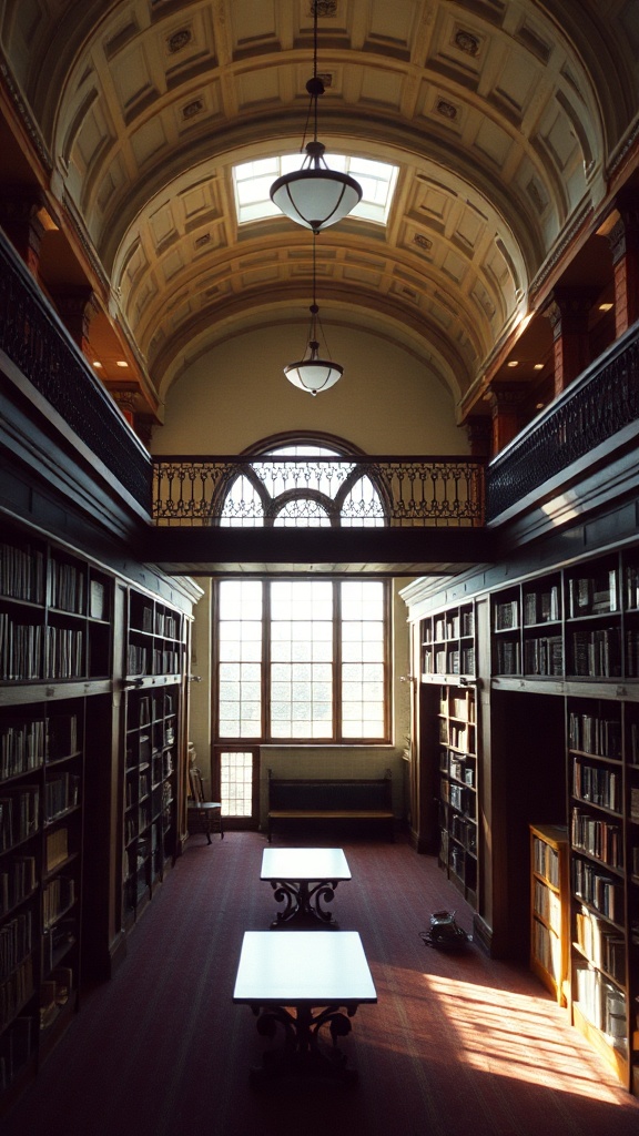Second-half-of-an-anecdote Room Of A Public-library-mezzanine