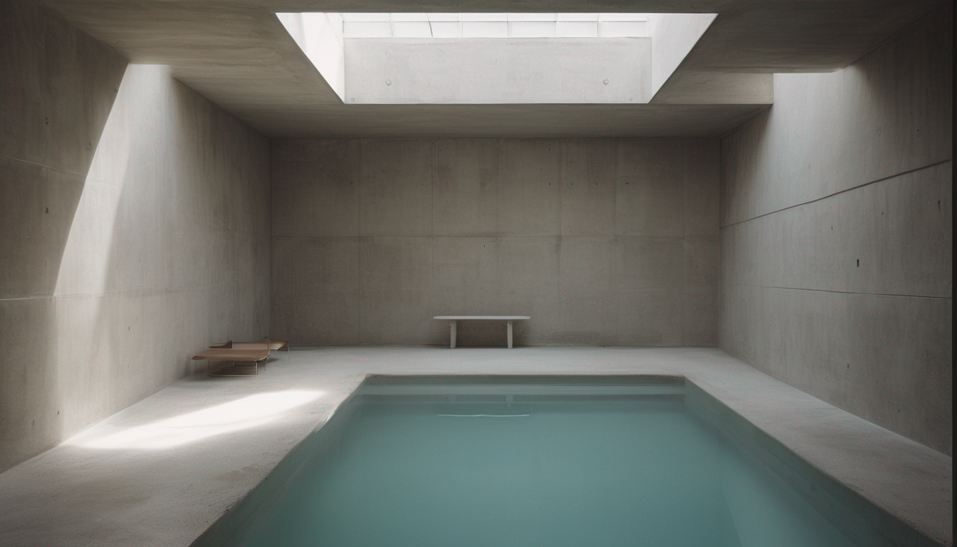 Indoor-pool-after-hours, After Closing Time, Still Warm