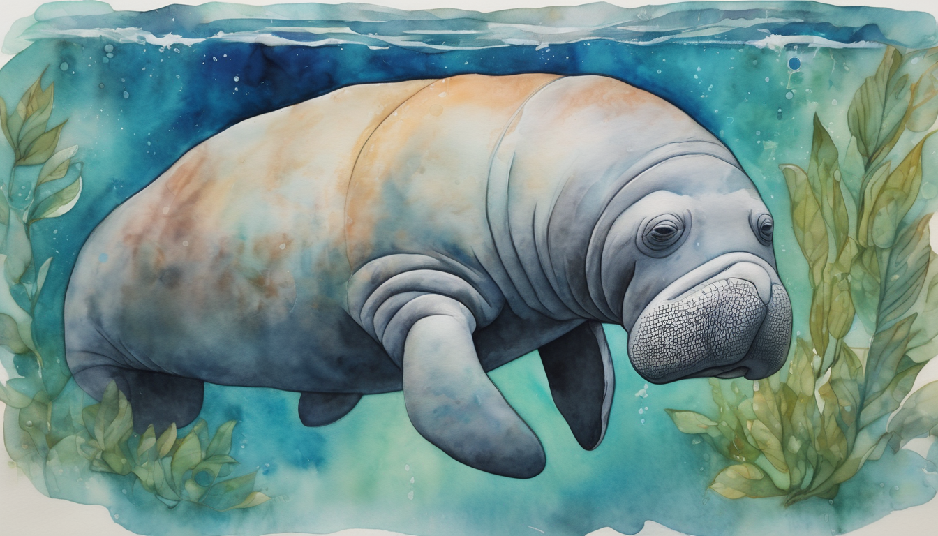 Manatee That Has Just Learned About Hospitality