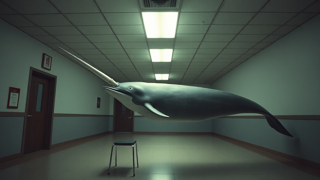 Narwhal Accepting A Small Award For Passage-of-time