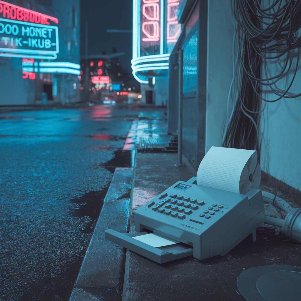Fax-machine That Has Outlived Its Purpose By A Wide Margin