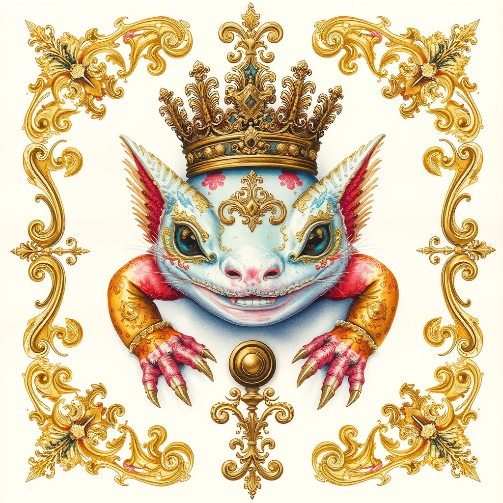 The Axolotl's Gilt Wound