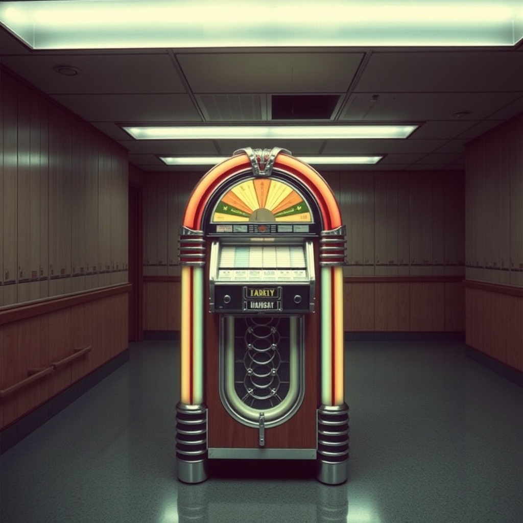 Jukebox, Photographed As If It Were A Tide-pool