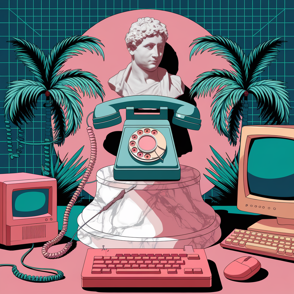 Dial-phone That Has Been Given A Small, Dignified Ceremony