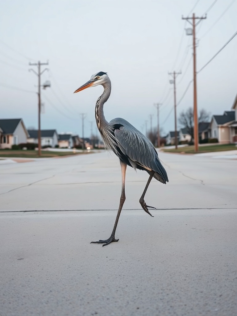 The Heron's Empty Shelf