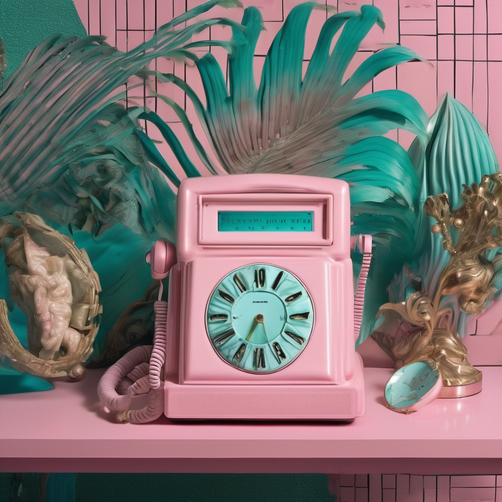 Dial-phone, Photographed As If It Were A Marsh
