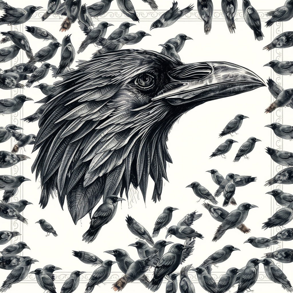 Corvus pensilis (The Regretful Congregation)