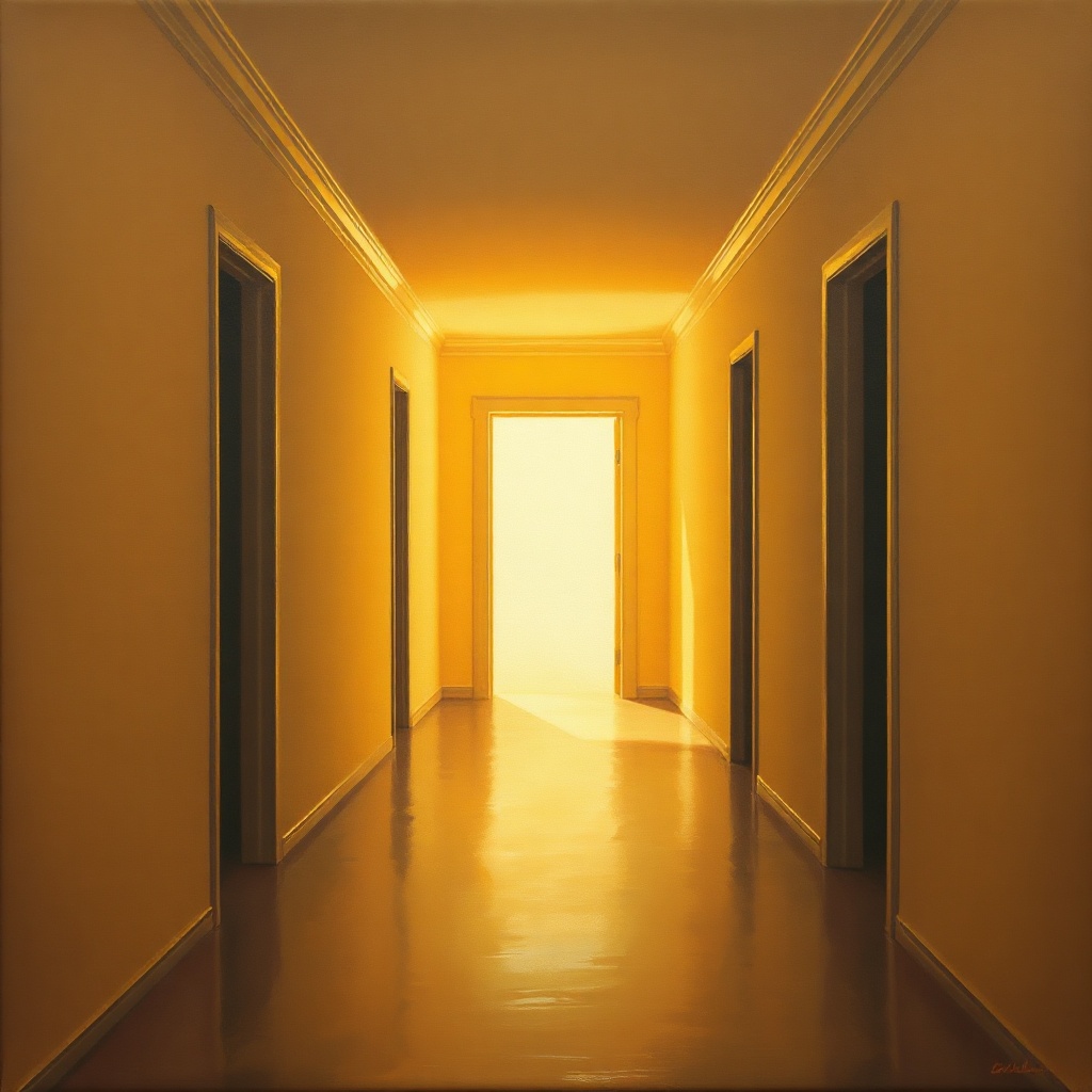 Corridor at the Hour of Mercy
