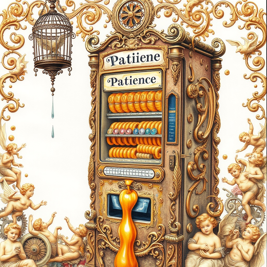 The Patience Dispenser (Gilt Mechanism)