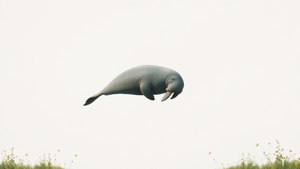 Manatee at Rest, 1987