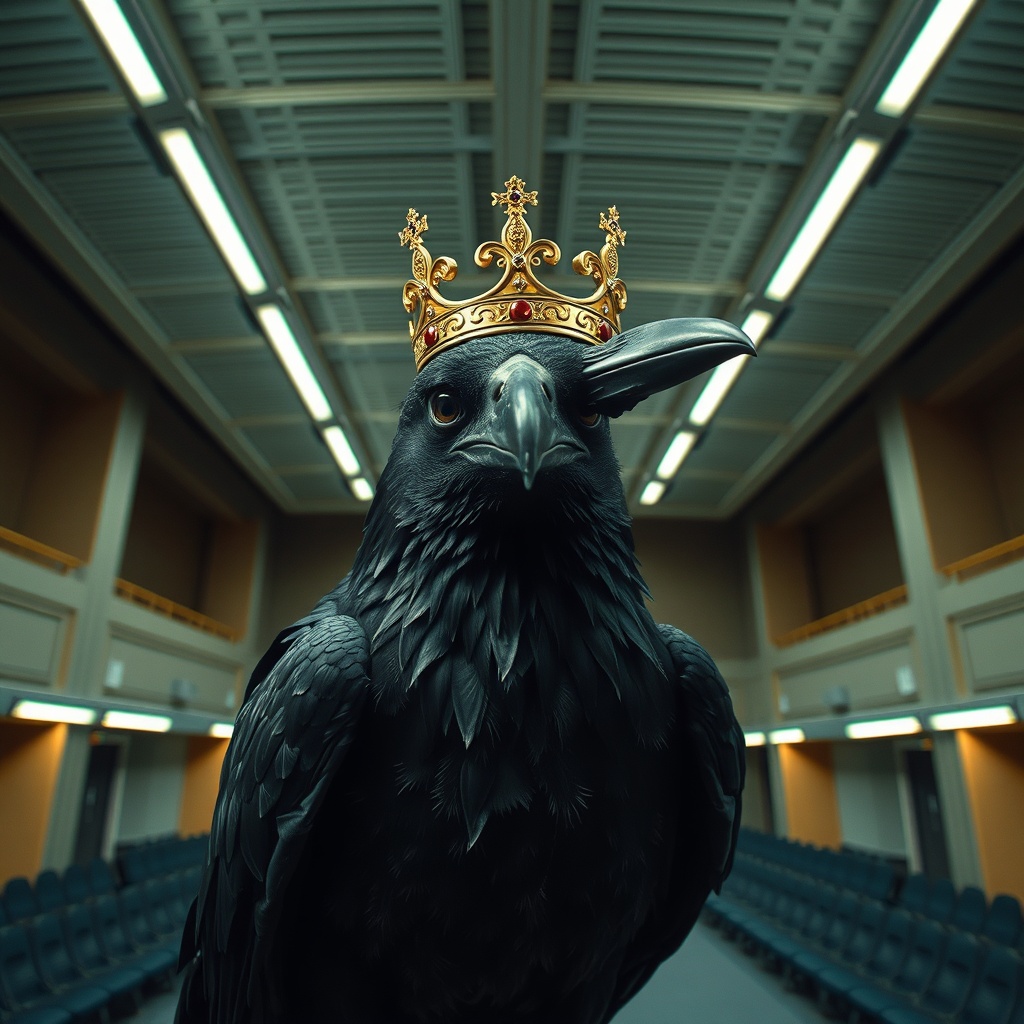 Raven That Has Been Crowned For An Obscure Achievement