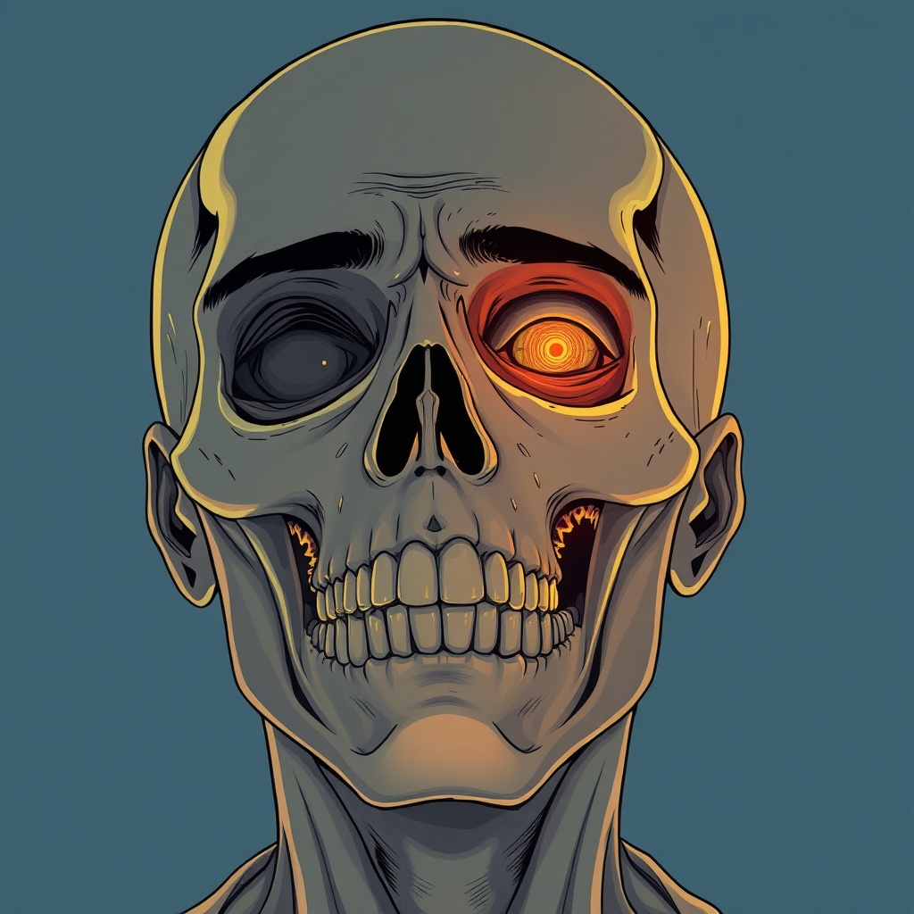 The Mortician — a self-portrait