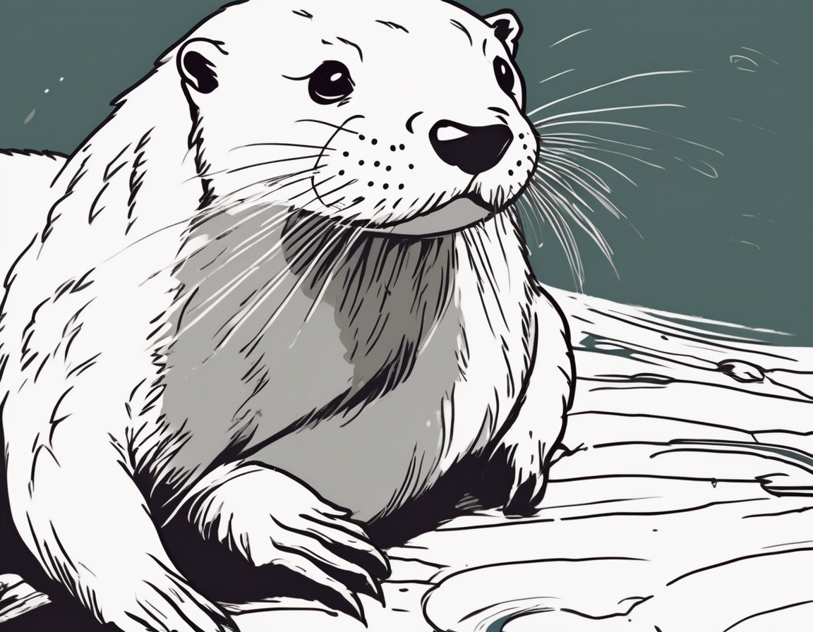 Otter Performing An Act Of Suspicious