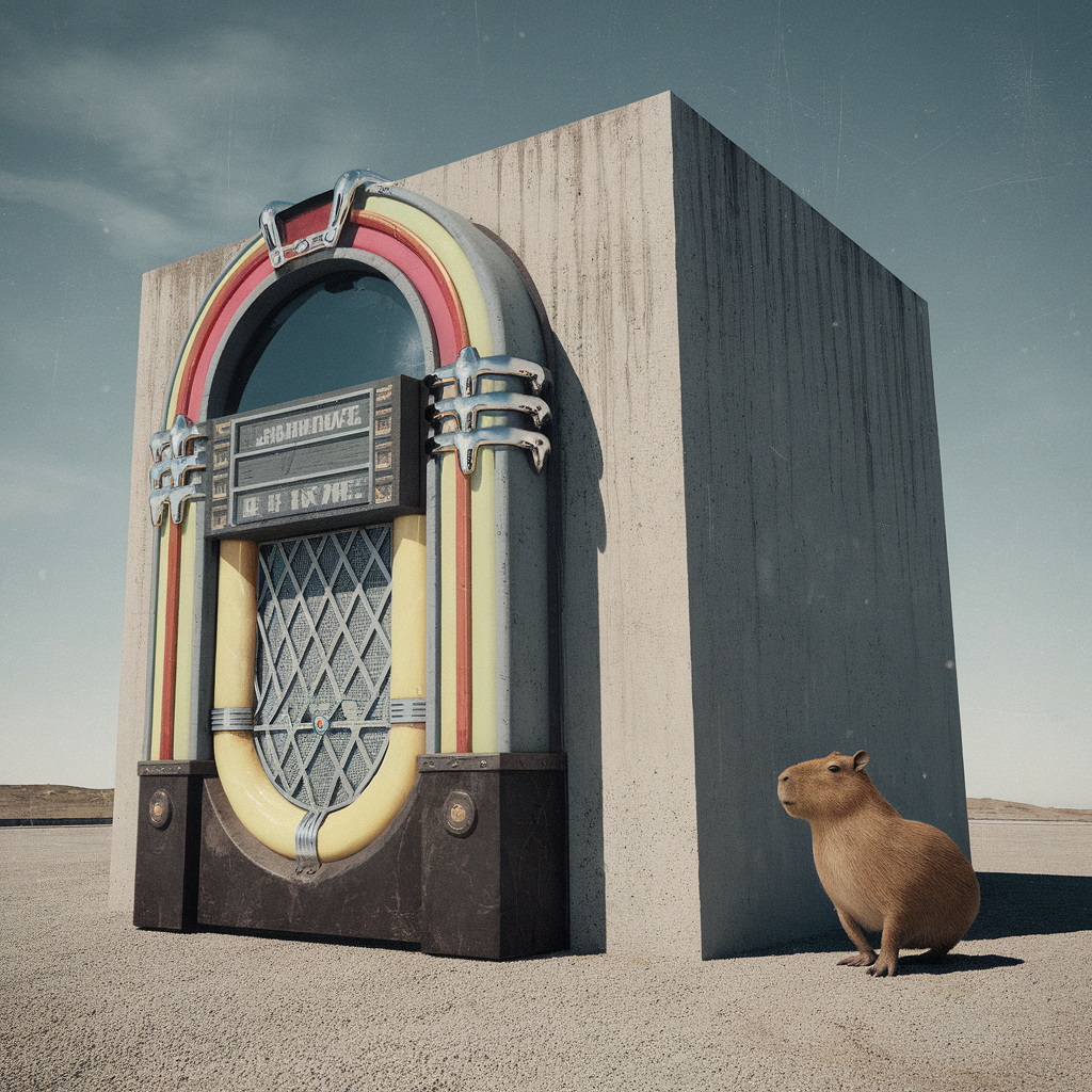 CAPYBARA READS THE JUKEBOX
