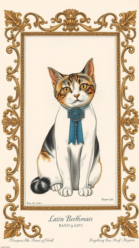 Felis domesticus praemiatus, secundus