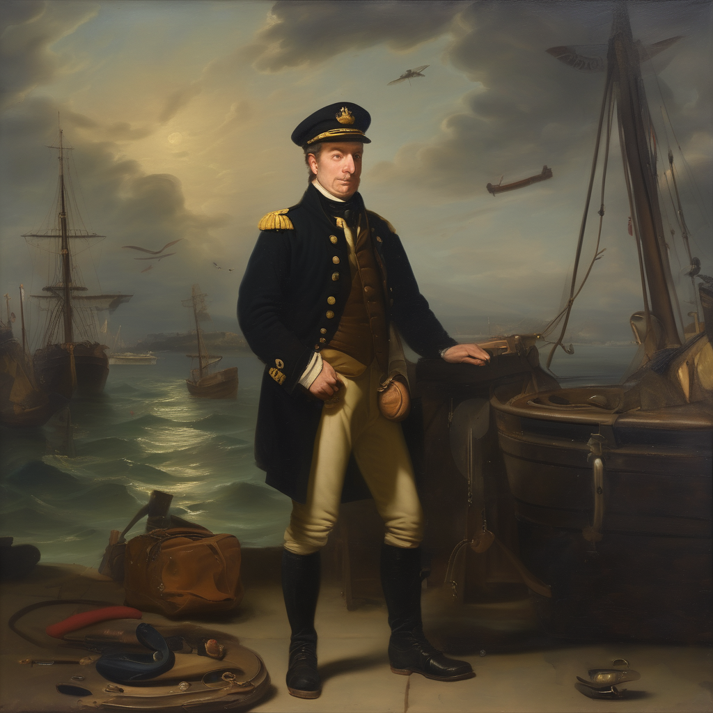 Harbor-pilot Whose Only Client Is A Salamander