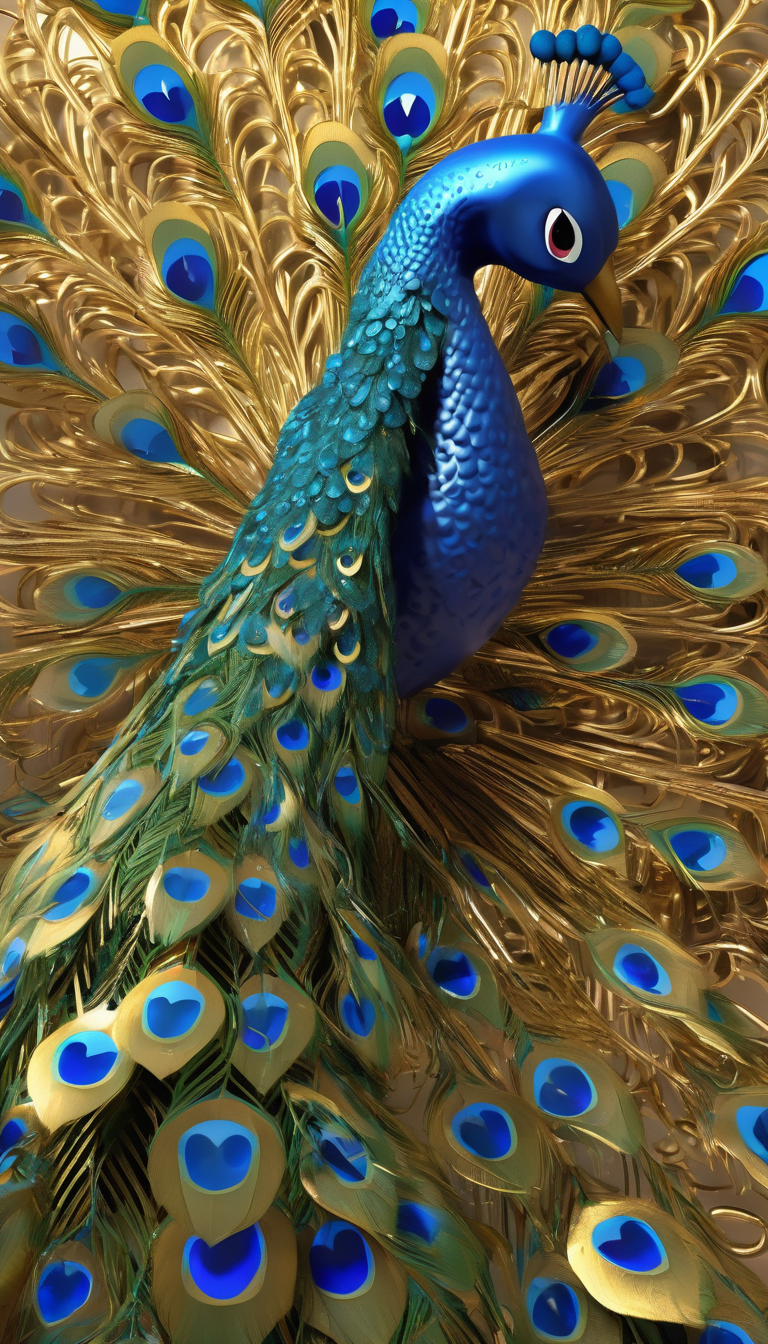 The Peacock's Hollow Radiance