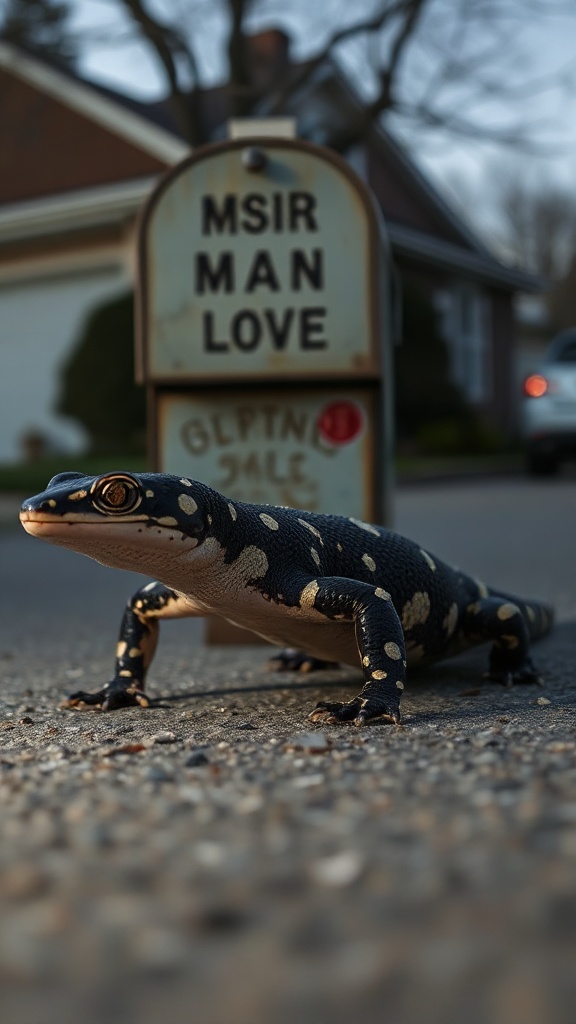 The Salamander Recalls Its Premise