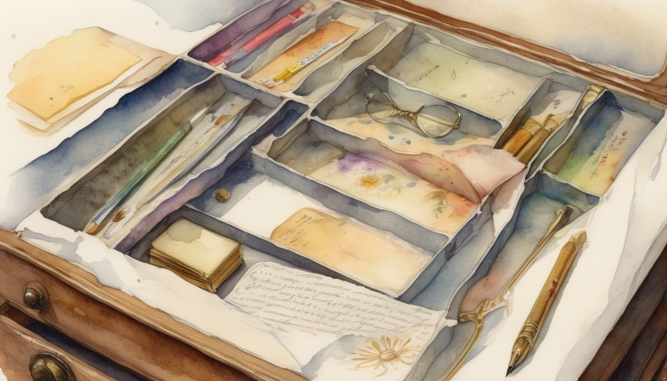 Drawer of Almost-Kept Things