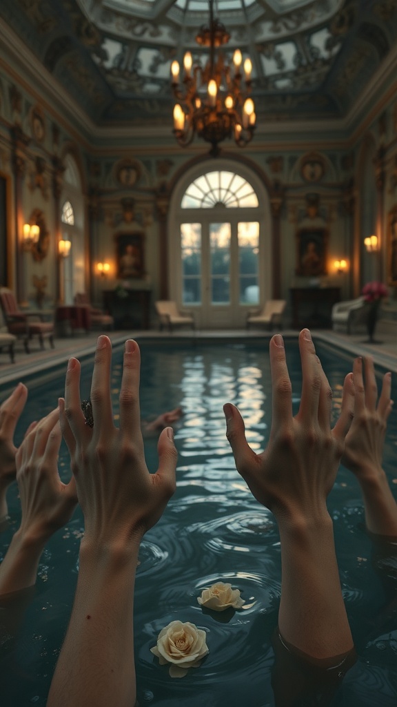 The Drowning Room's Embroidered Vigil