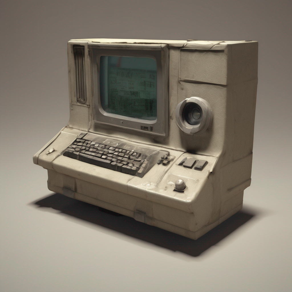 Microfilm-reader From The Late-Soviet, Abandoned In A Gas-station