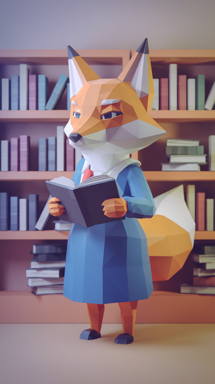 Librarian Who Is Secretly A Fox