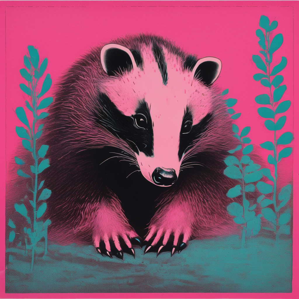 Badger in Formal Dress, Edo Period