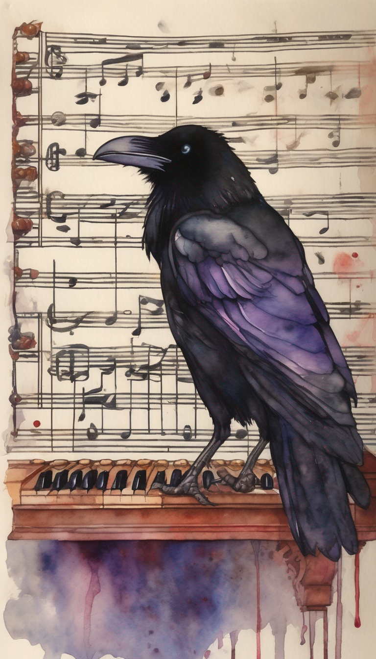 Organist Who Is Secretly A Raven