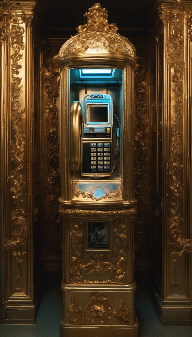 The Devotional Handset: A Still Life in Copper & Dread