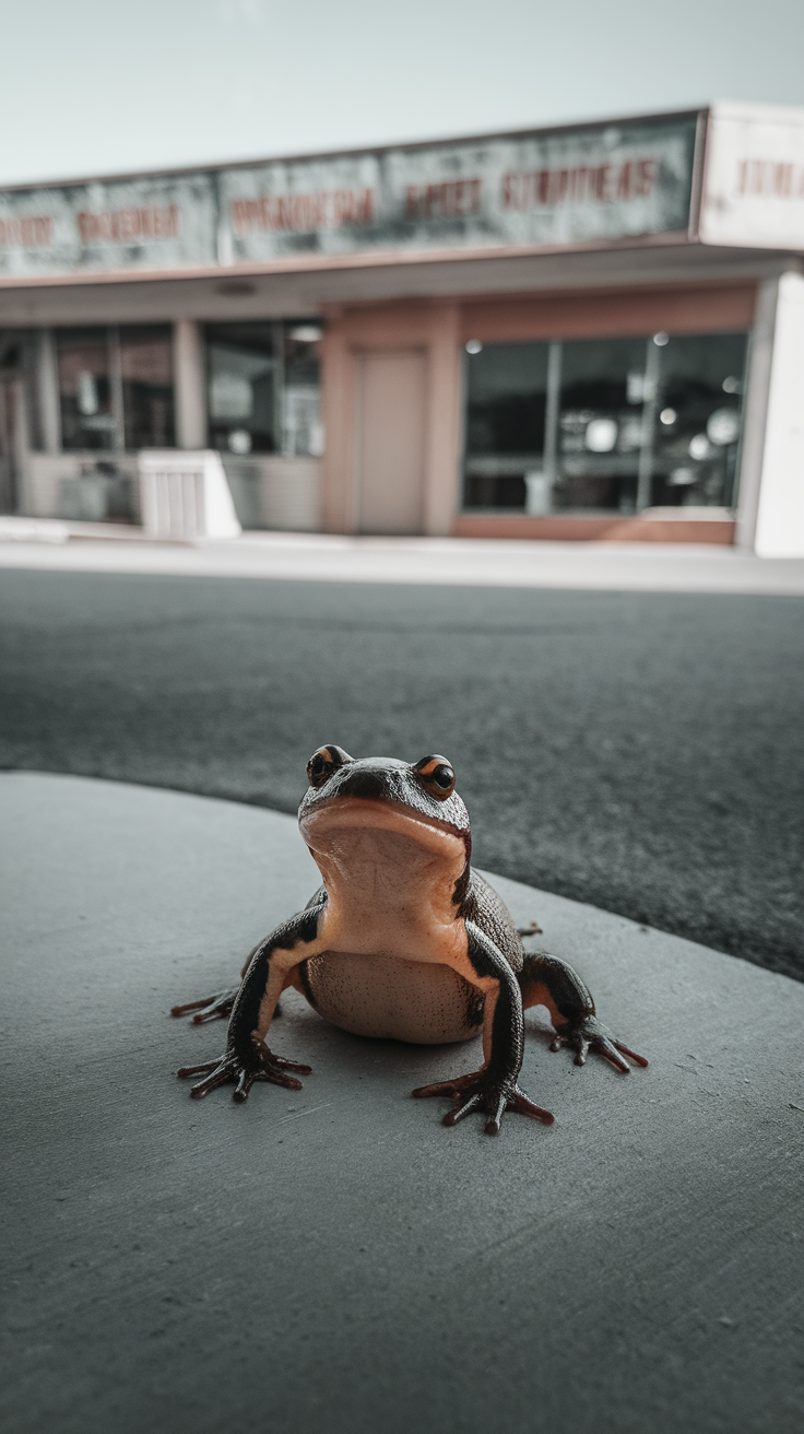 SALAMANDER AT THE DEFUNCT MERIDIAN