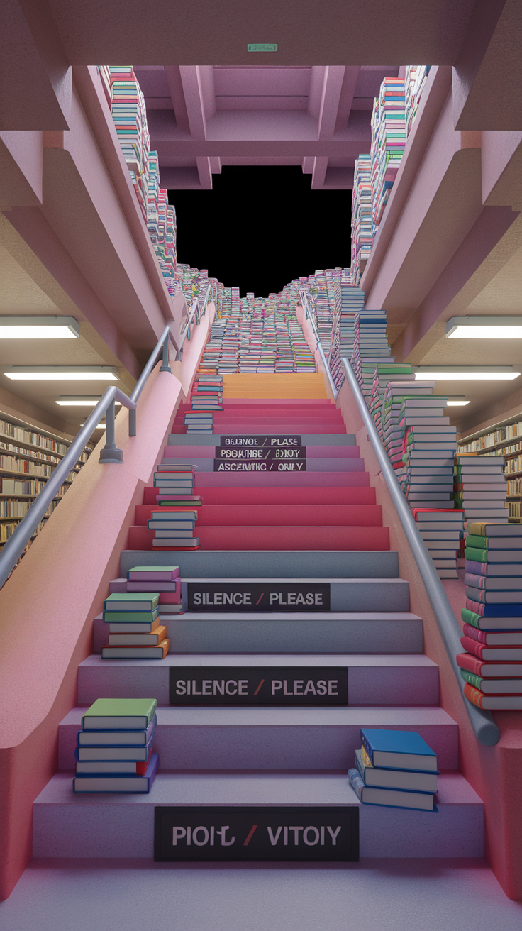 The Ascending Stairwell (Permanent Collection)