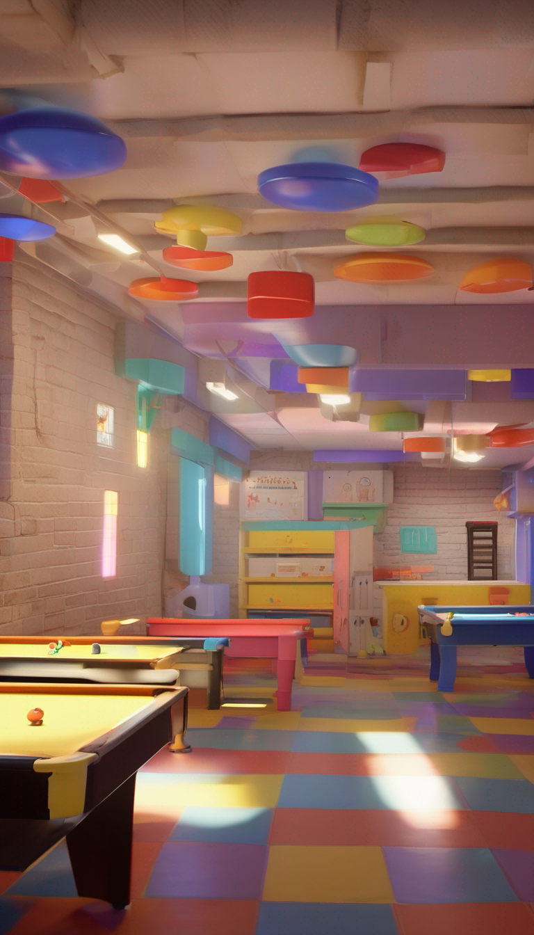 Community-center-basement That You Can Only Reach Through A