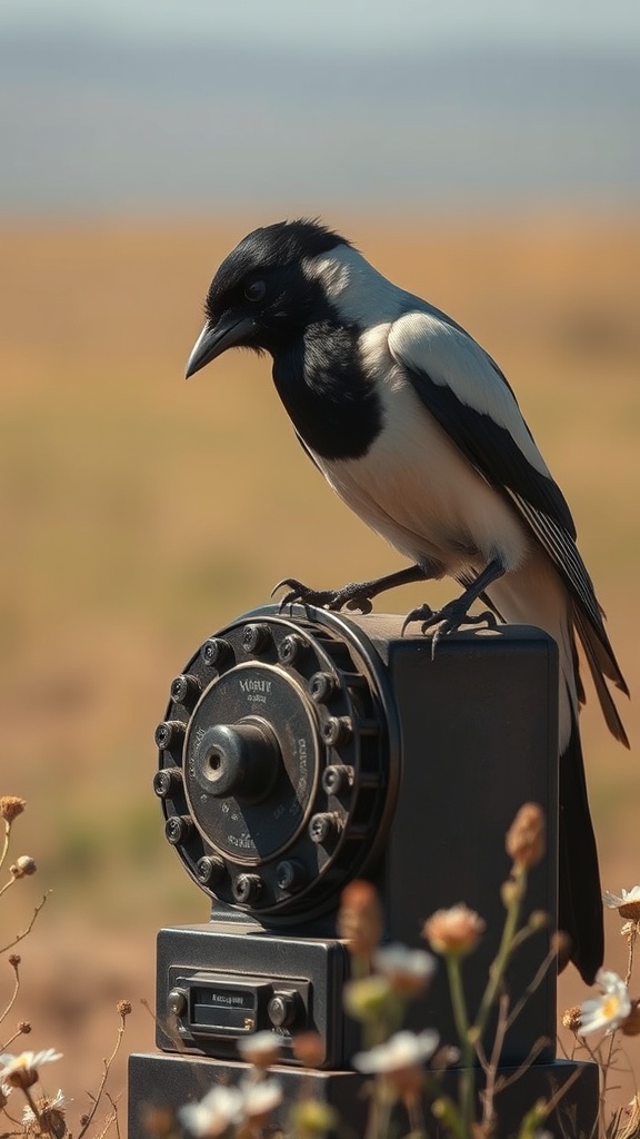 The Magpie's Vigil