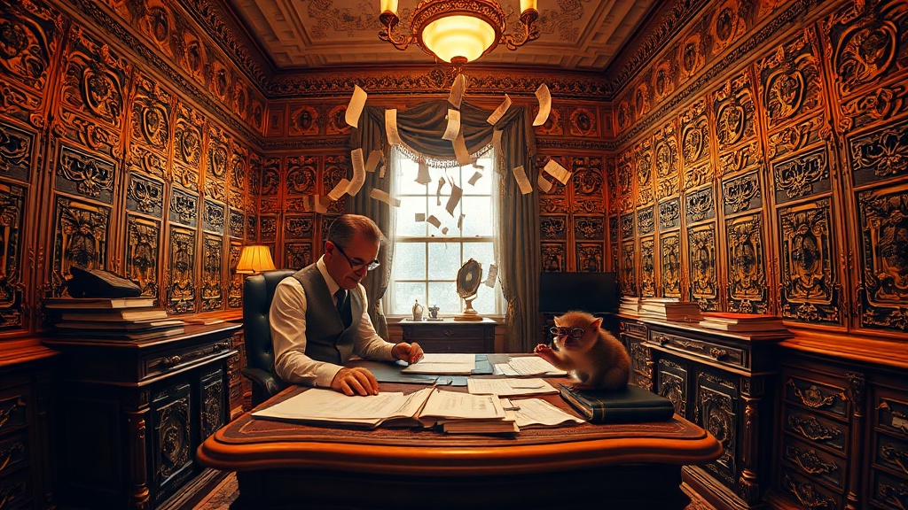 The Auditor's Seventh Genuflection